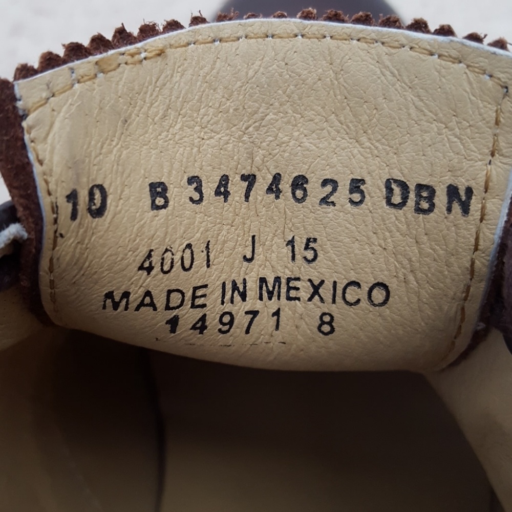 🔴SOLD🔴Frye brown leather brogue wing tip oxford women 10B - Picture 8 of 10